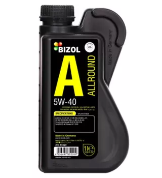 Моторное масло BIZOL Allround 5W-40, 1л