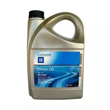 Моторное масло GENERAL MOTORS Dexos2 5W-30 (RU), 4л