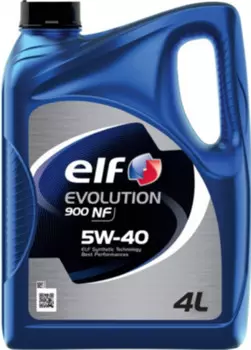 Моторное масло ELF EVOLUTION 900 NF 5W-40, 4л