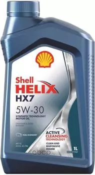 Моторное масло Shell Helix HX7 5W-30, 1л