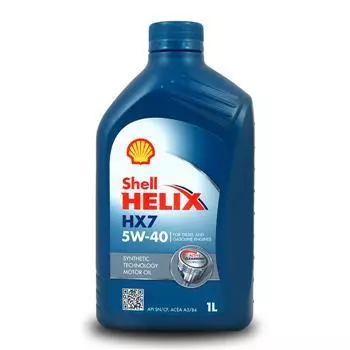 Моторное масло Shell Helix HX7 5W-40, 1л