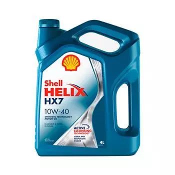 Моторное масло Shell Helix HX7 10W-40, 4л
