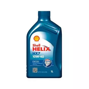 Моторное масло Shell Helix HX7 Diesel 10W-40, 1л