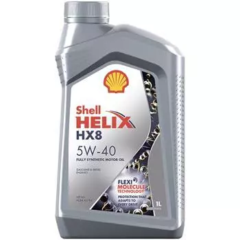 Моторное масло Shell Helix HX8 Synthetic 5W-40, 1л