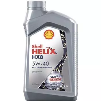 Моторное масло Shell Helix HX8 Synthetic 5W-40, 1л