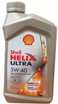 Моторное масло Shell Helix Ultra 5W-40 API SP, 1л