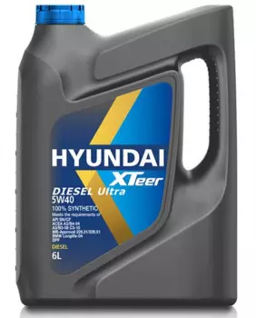 Моторное масло HYUNDAI XTeer Diesel Ultra 5W40