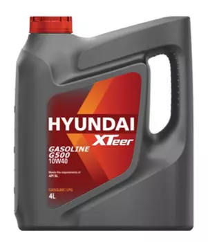 Моторное масло HYUNDAI XTeer Gasoline G500 10W40