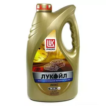 Моторное масло LUKOIL Люкс 5W-40 SL/CF, 4л