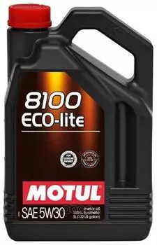 Моторное масло MOTUL 8100 ECO-LITE SN Plus 5W-30, 5л