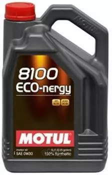 Моторное масло MOTUL 8100 ECO-NERGY 0W-30, 5л