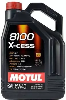 Моторное масло MOTUL 8100 X-CESS 5W-30, 1л
