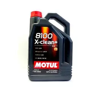 Моторное масло MOTUL 8100 X-CLEAN+ 5W-30, 5л