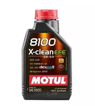 Моторное масло MOTUL 8100 X-CLEAN EFE