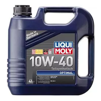 Моторное масло LIQUI MOLY Optimal 10W-40, 4л