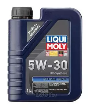 Моторное масло LIQUI MOLY Optimal HT Synth 5W-30, 1л