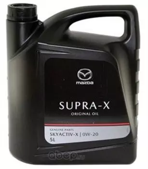 Моторное масло MAZDA ORIGINAL OIL SUPRA-X 0W-20, 5л