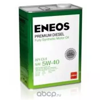 Моторное масло ENEOS PREMIUM DIESEL CI-4 5W-40, 4л