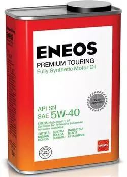 Моторное масло ENEOS PREMIUM TOURING FULLY SYNTHETIC 5W-40, 1л