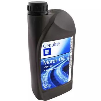 Моторное масло GENERAL MOTORS Motor Oil Semi Synthetic 10W-40, 1л