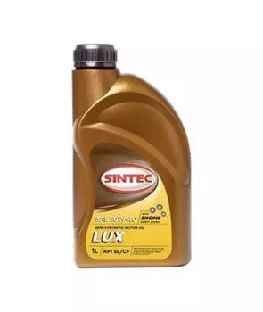 Моторное масло SINTEC LUX 10W-40, 1л