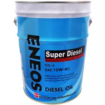 Моторное масло ENEOS SUPER DIESEL SEMI-SYNTHETIС 10W-40, 20л