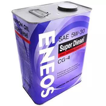 Моторное масло ENEOS SUPER DIESEL SEMI-SYNTHETIС 5W-30, 4л