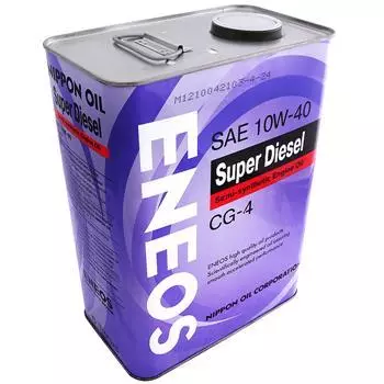 Моторное масло ENEOS SUPER DIESEL SEMI-SYNTHETIС 10W-40, 4л