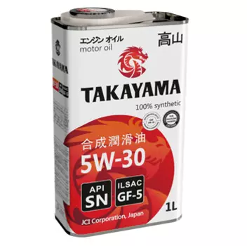 Моторное масло TAKAYAMA SAE 5W-30, 1л