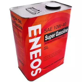 Моторное масло ENEOS SUPER GASOLINE SEMI-SYNTHETIC 10W-40, 4л