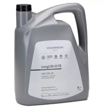 Моторное масло VAG Longlife III FE 0W-30, 5л