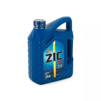 Моторное масло ZIC X5 5W-30, 4л