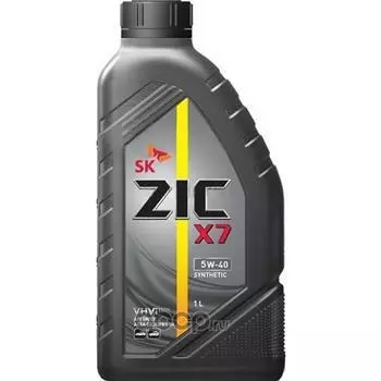 Моторное масло ZIC X7 5W-40, 1л