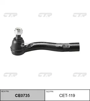 НАКОНЕЧНИК РУЛЕВОЙ ТЯГИ CET119/CE0735