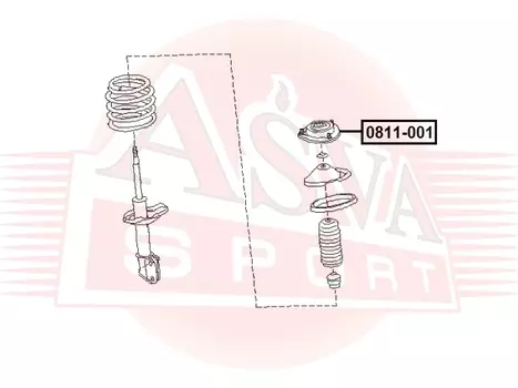 ОПОРА АМОРТИЗАТОРА