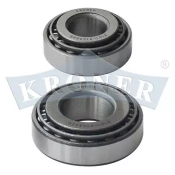 ПОДШИПНИК СТУПИЦЫ LADA 2101-2107 (ПЕРЕД. КОМПЛ.) 26X57.2X17.5/19.1X45.2X15.5 (K151101+102) KRONER