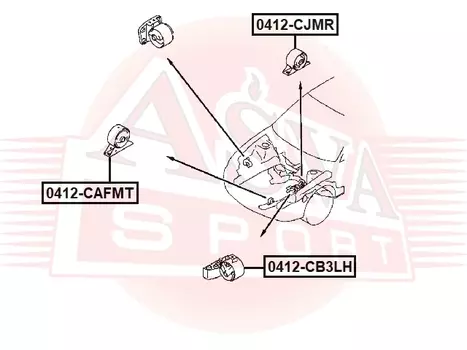 ПОДУШКА ДВИГАТЕЛЯ