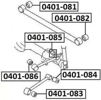 ПОДВЕСКА, РЫЧАГ НЕЗАВИСИМОЙ ПОДВЕСКИ КОЛЕСА
