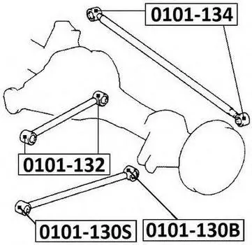 ПОДВЕСКА, РЫЧАГ НЕЗАВИСИМОЙ ПОДВЕСКИ КОЛЕСА