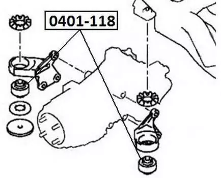 ПОДВЕСКА, РЫЧАГ НЕЗАВИСИМОЙ ПОДВЕСКИ КОЛЕСА