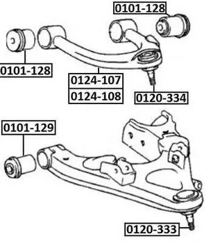 ПОДВЕСКА, РЫЧАГ НЕЗАВИСИМОЙ ПОДВЕСКИ КОЛЕСА