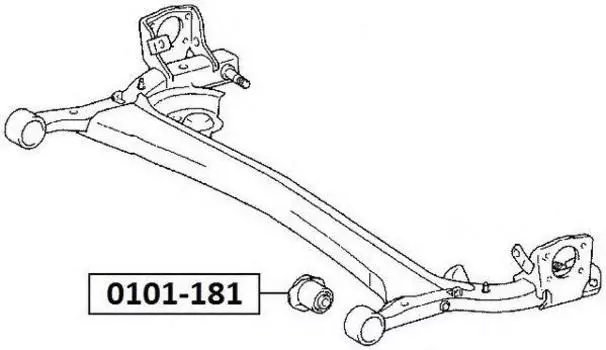 ПОДВЕСКА, РЫЧАГ НЕЗАВИСИМОЙ ПОДВЕСКИ КОЛЕСА