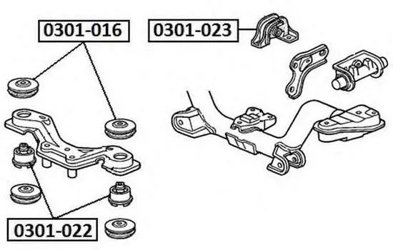 ПОДВЕСКА, РЫЧАГ НЕЗАВИСИМОЙ ПОДВЕСКИ КОЛЕСА