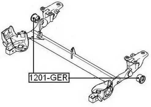 ПОДВЕСКА, РЫЧАГ НЕЗАВИСИМОЙ ПОДВЕСКИ КОЛЕСА
