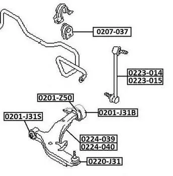 ПОДВЕСКА, РЫЧАГ НЕЗАВИСИМОЙ ПОДВЕСКИ КОЛЕСА