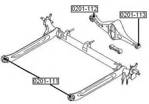 ПОДВЕСКА, РЫЧАГ НЕЗАВИСИМОЙ ПОДВЕСКИ КОЛЕСА