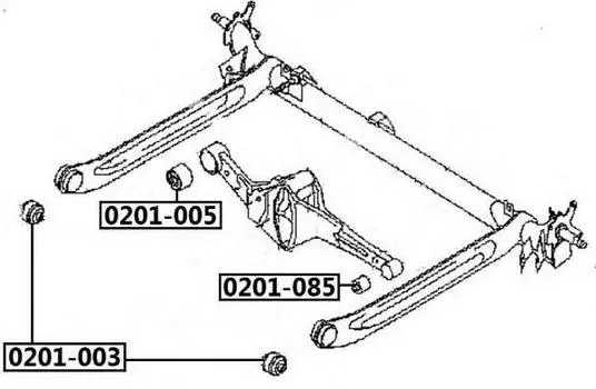 ПОДВЕСКА, РЫЧАГ НЕЗАВИСИМОЙ ПОДВЕСКИ КОЛЕСА