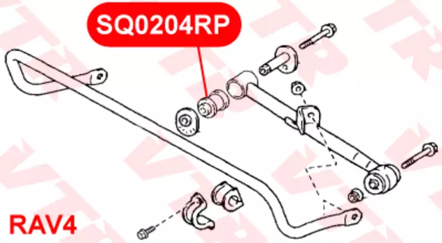 ПОЛИУРЕТАНОВЫЙ САЙЛЕНТБЛОК РЫЧАГА ЗАДНЕЙ ПОДВЕСКИ НИЖНЕГО