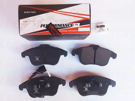 ПРЕМИУМ ТОРМОЗНЫЕ КОЛОДКИ ДЛЯ AUDI Q3 11-/13-/VW SHARAN 10-/TIGUAN 07-/12- ПЕРЕДНИЕ, В КОМПЛЕКТЕ СО СМАЗКОЙ (5Г)