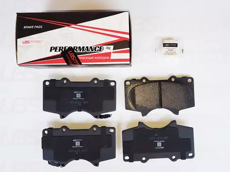 ПРЕМИУМ ТОРМОЗНЫЕ КОЛОДКИ TOYOTA LAND CRUISER 120/150 02-/10-/MITSUBISHI PAJERO IV 06-/10-/LEXUS GX470/GX460 02-/09- ПЕРЕДНИЕ